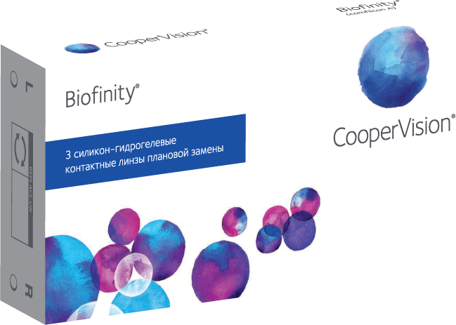   Biofinity 3pk (BC 8,6; D -1,00)