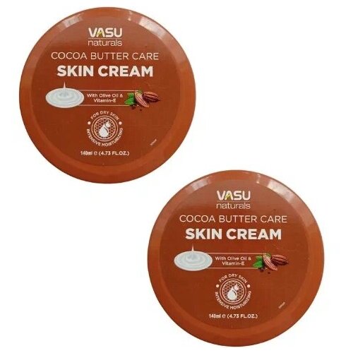 Trichup крем для кожи с маслом какао (Vasu Shea Butter Care Skin Cream),140мл -м 2 шт