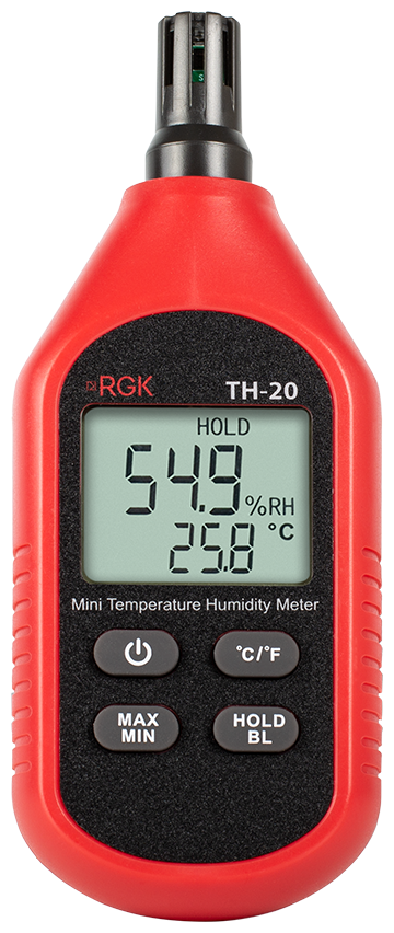 Термогигрометр RGK TH-20 с поверкой 778619 RGK 778619
