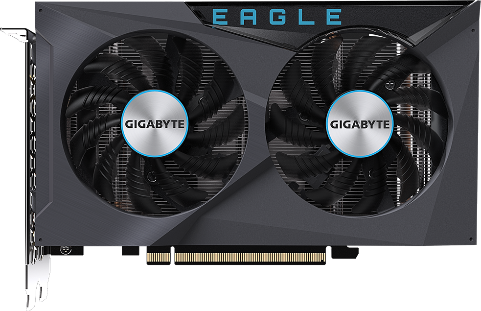 Видеокарта Gigabyte PCI-E 4.0 RX 6400 4Gb 64bit GDDR6 GV-R64EAGLE-4GD