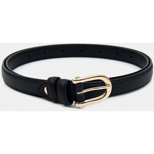 фото Ремень женский черный ralf ringer