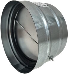 Обратный клапан для вентиляции из оцинкованной стали с уплотнительной прокладкой, d 150 мм