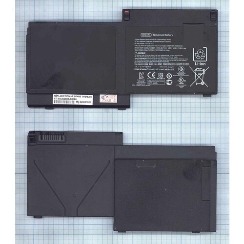 Аккумуляторная батарея для ноутбука HP EliteBook 720 G1 (SB03XL) 11.1V 46Wh аккумуляторная батарея для ноутбука hp elitebook 720 g1 sb03xl 11 1v 46wh