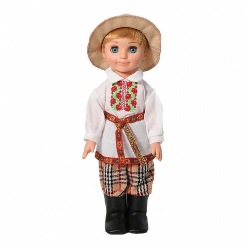 Кукла Весна Мальчик в белорусском костюме, 30 см, В3910 разноцветный кукла мальчик в белорусском костюме 30 см