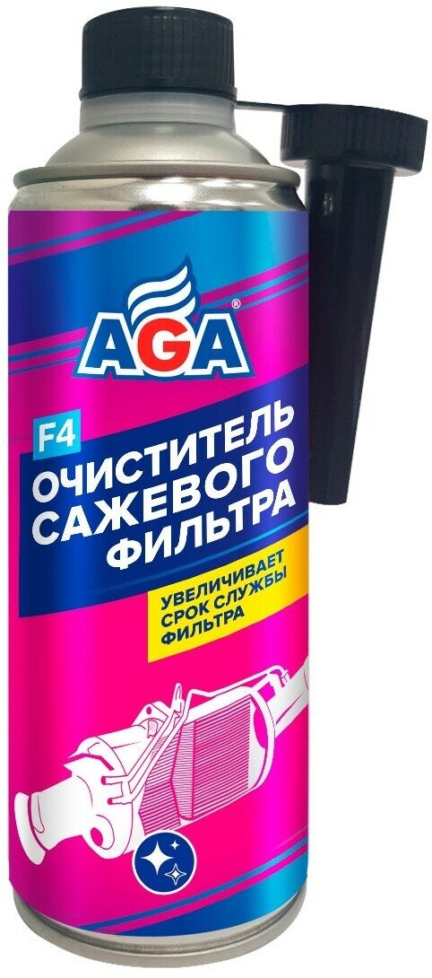 Очиститель сажевого фильтра F4 335мл (AGA)