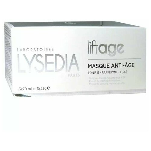 Антивозрастная маска Liftage Masque Anti-age Lysedia - 3шт.