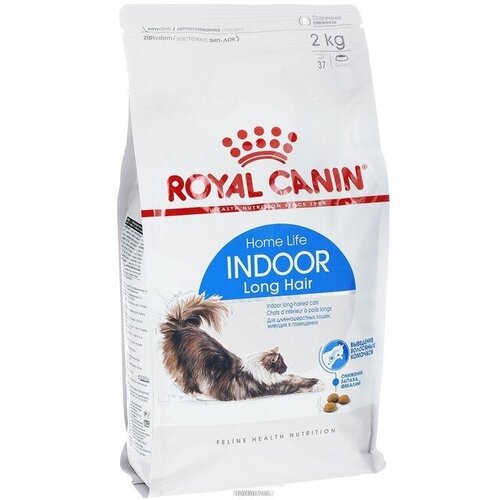 Royal Canin Indoor Long Hair сухой корм для длинношерстных кошек живущих в помещении, 10 кг