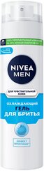 Гель для бритья охлаждающий NIVEA MEN для чувствительной кожи без спирта, 200 мл