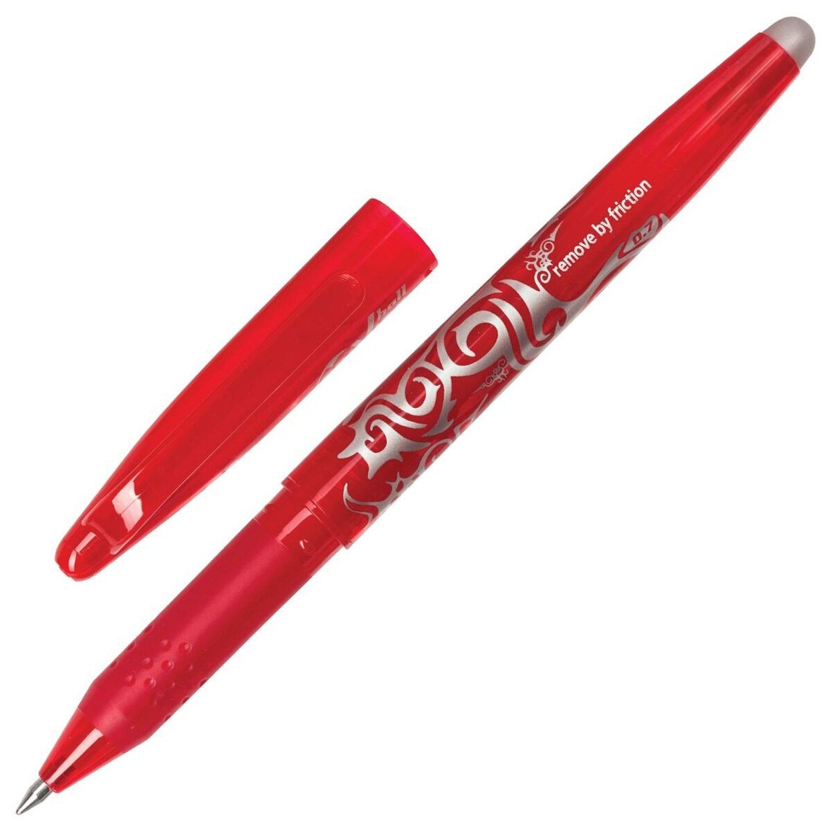 PILOT Ручка гелевая Frixion 0.7 мм (BL-FR7), BL-FR-7-R, красный цвет чернил, 1 шт.