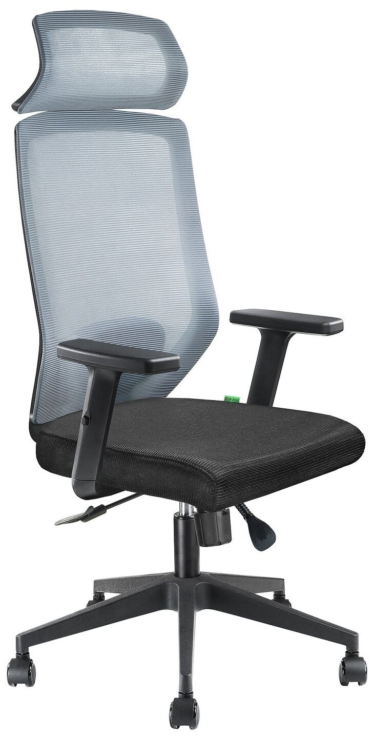 Кресло руководителя Riva Chair RCH A755 Серая сетка