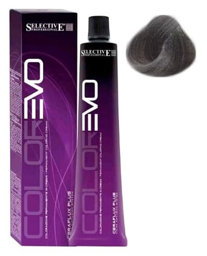 Selective Professional ColorEvo крем-краска для волос, 1.0 черный, 100 мл