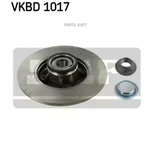 SKF VKBD1017 Диск тормозной Citroen C4 15770₽
