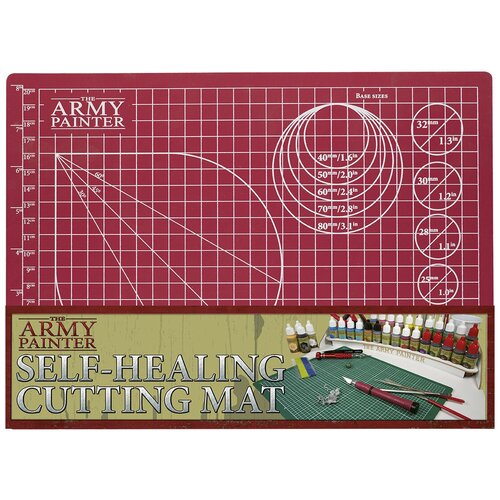 Коврик для моделирования Army Painter Cutting Mat стартовый набор кисточек для моделирования army painter