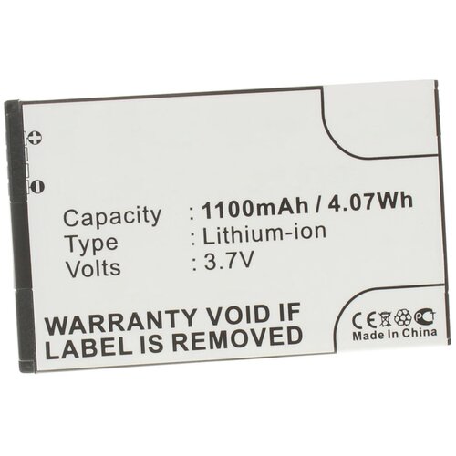 фото Аккумулятор ibatt ib-u1-m250 1100mah для htc smart, f3188, smart f3188, rome, rome 100, touch2, t3333, touch diamond 2, t5353, t5388,