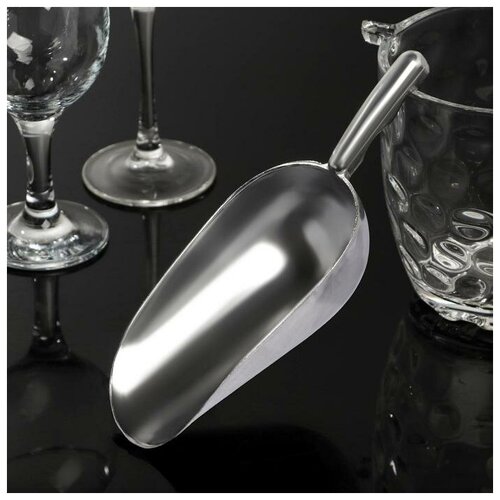 Совок алюминиевый h21 см 514₽