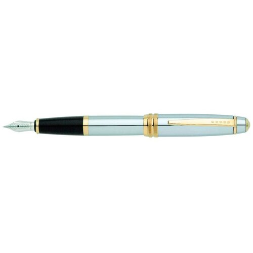 CROSS перьевая ручка Bailey, М, AT0456-6MS, черный цвет чернил, 1 шт. ручка перьевая cross at0456 21fj
