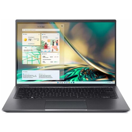 Ноутбук 14 IPS FHD Acer Swift X SFX14-51G grey Core i5 1240P16Gb512Gb SSD3050 4GbVGA intW11 NX K6KER005 9429400₽