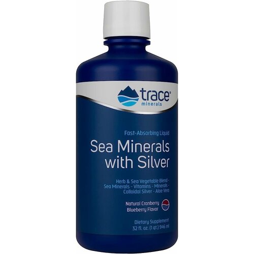 Trace Minerals Sea Minerals with Silver 946 мл (Trace Minerals)