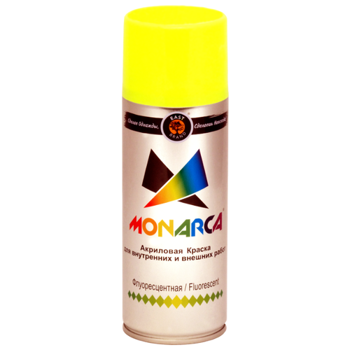 Аэрозольная краска MONARCA флуоресцентная Красный 41001
