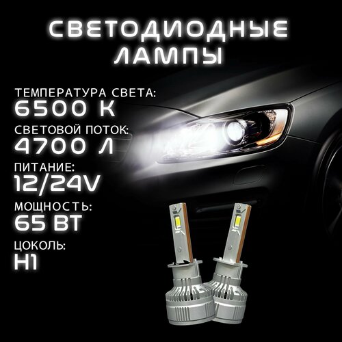 Светодиодные лампы LP-A14-65W-H1 (комплект 2шт)