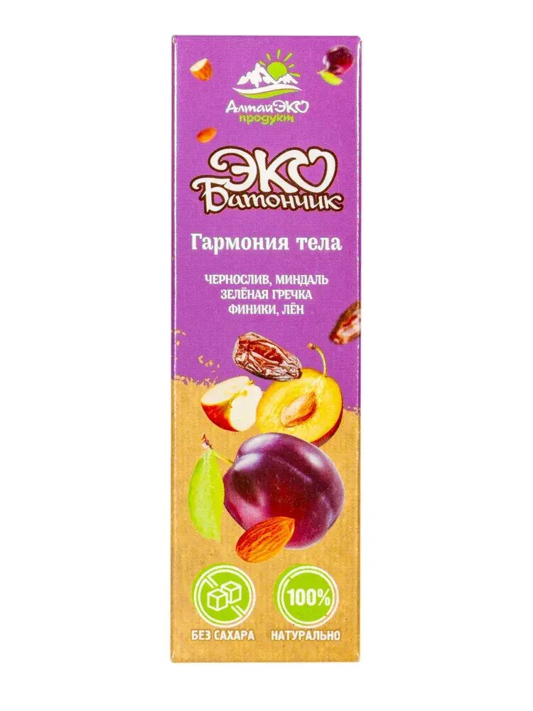 Эко-батончик «Гармония тела»,45гр, продукт Алтай ЭКО