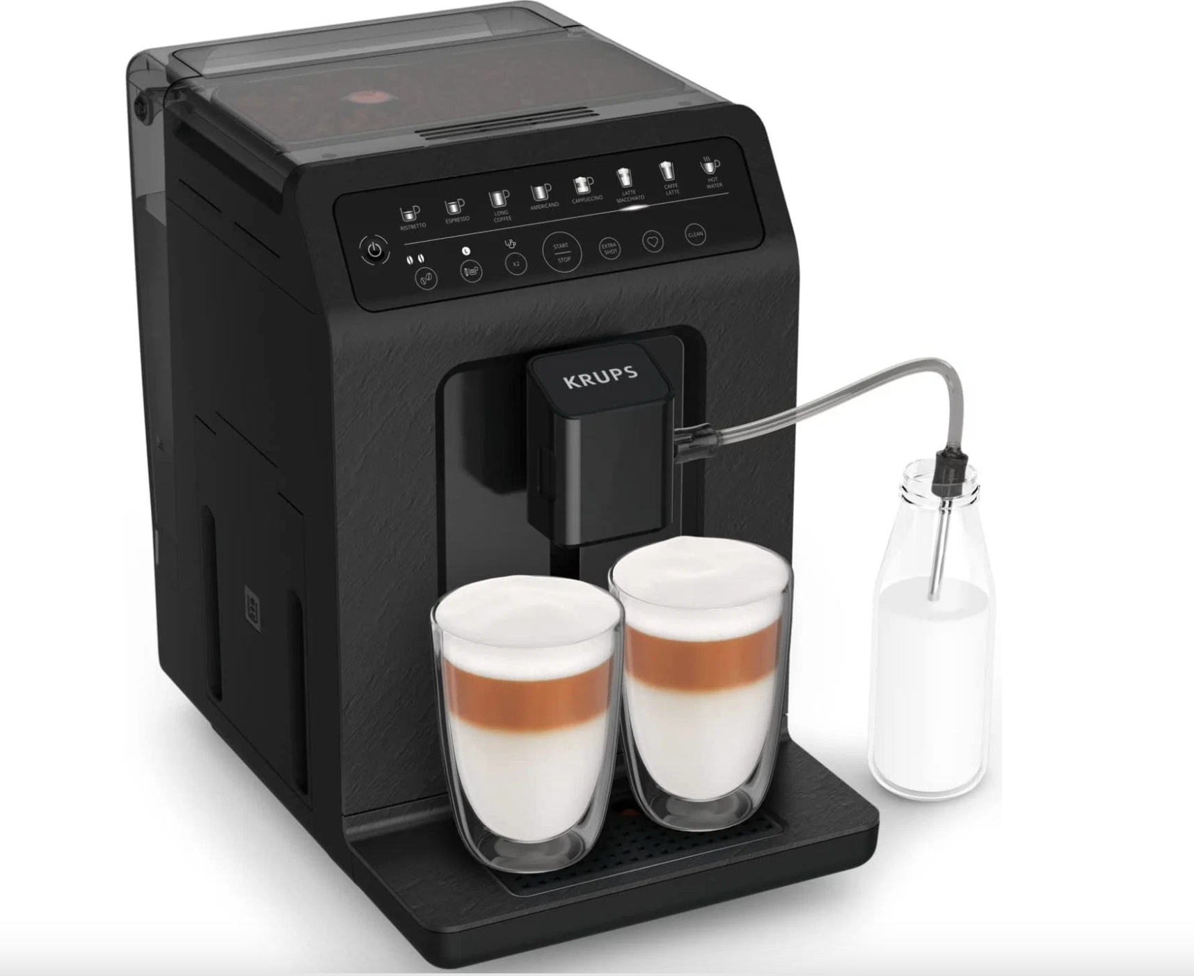 Кофемашина Krups EA897B10 Evidence ECO-Design, черный