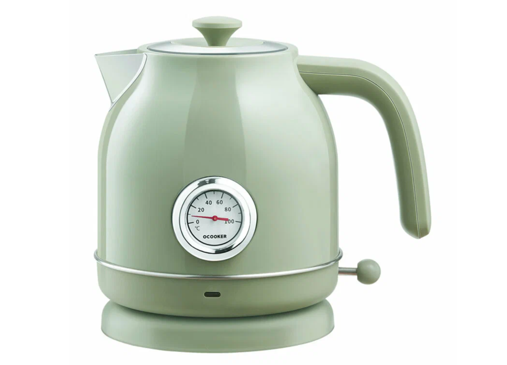 фото Электрический чайник Qcooker Retro Electric Kettle (Российская версия), зеленый