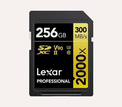 Изображение товара Карта памяти Lexar SDXC 256GB Professional 2000x UHS-II U3 V90