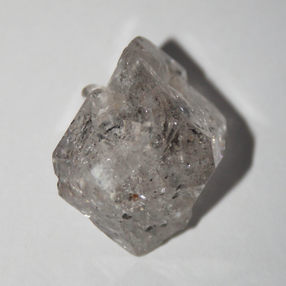 Херкимерский алмаз, кварц - херкимер, коллекционный образец "True Stones"