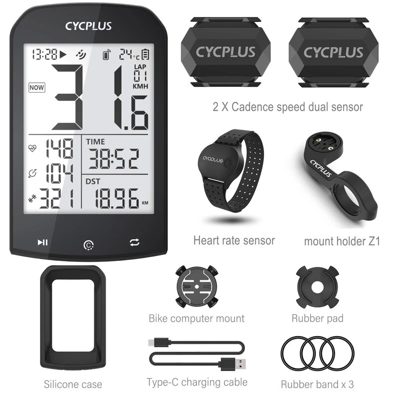 CYCPLUS M1 Велокомпьютер — фото 1