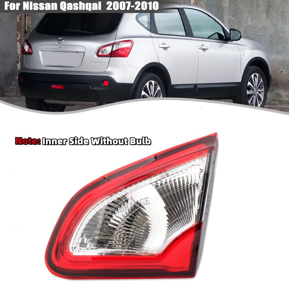фонарь для Nissan Qashqai 2008-2015, европейская версия, задние фонари, стоп-сигналы, противотуманные фары, аксессуары, задний фонарь для автомобиля, Inner R