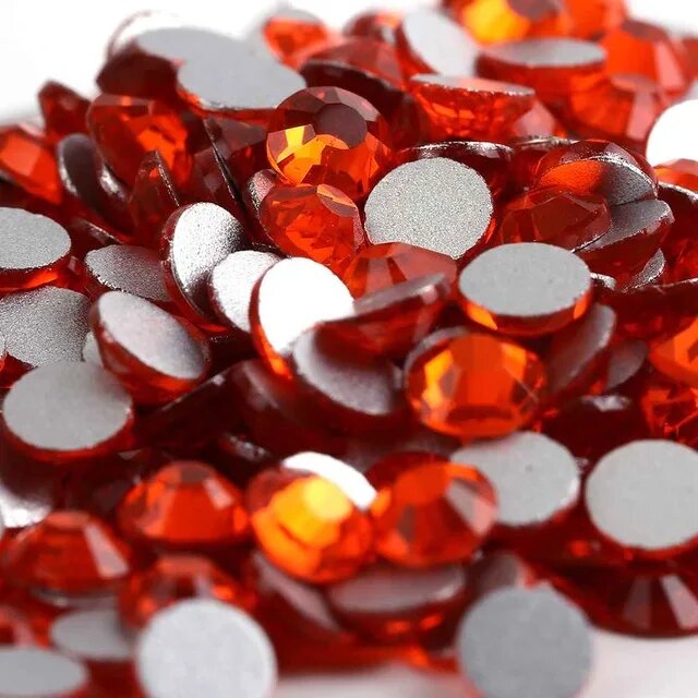 Стразы VC Dark Siam Red SS3-SS30 Hyacinth Mix sizes 5gram