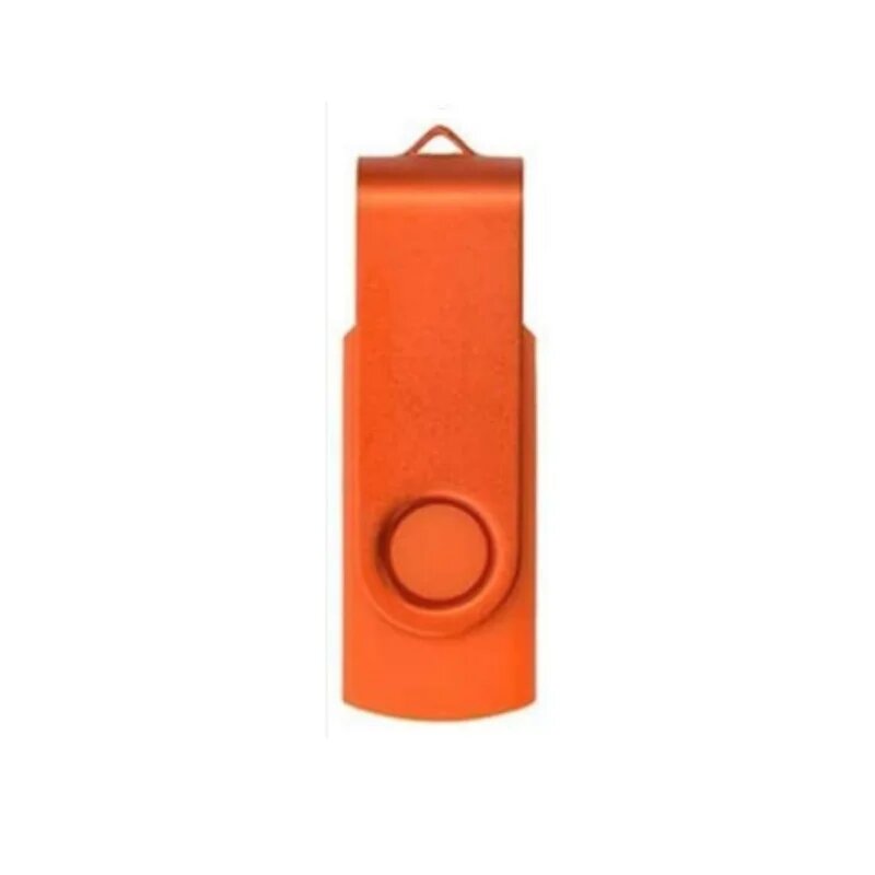 Металлическая USB-флешка с логотипом 1-64 ГБ 128 МБ, Orange Color