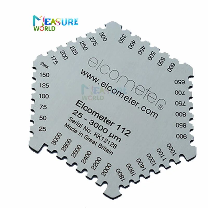 HKFLYTOOL MW212 Гребень для мокрой пленки 25-3000 мкм, High quality