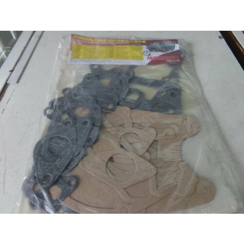 Прокладки двигателя Москвич-412,2140,2141 дв. УЗАМ (картон, паронит, к-т 23 шт.)