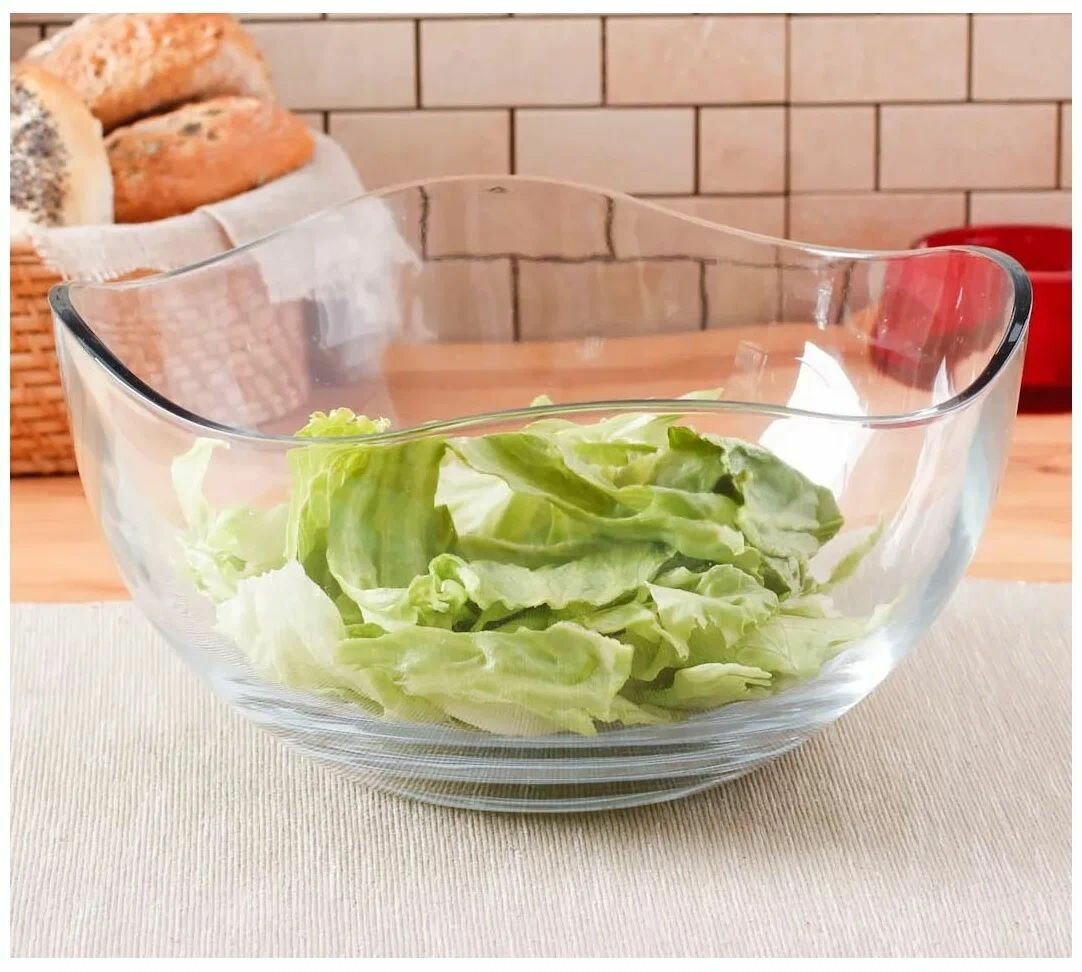Салатник Pasabahce Toscana 220 мм, стекло, подарочная упаковка — фото 1