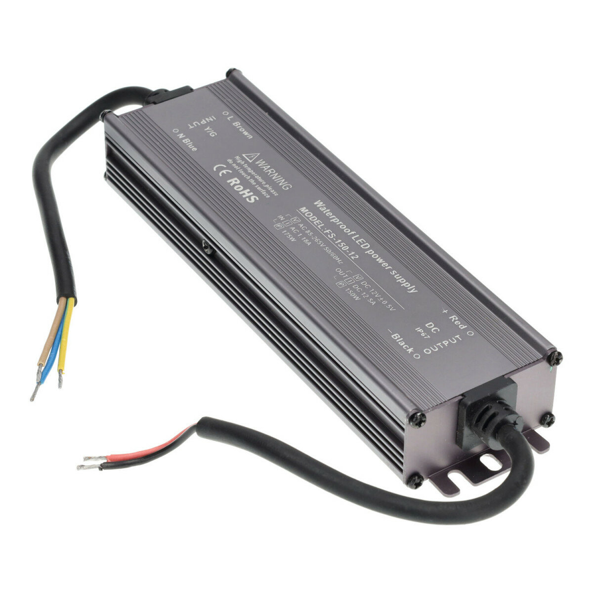 Redigle SL-WP67-150W-24V-PRO Уличная Блок питания (Трансформатор) для светодиодной ленты