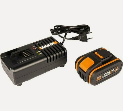Изображение товара Зарядное устройство Worx WA3604, 20 В, 4 А·ч