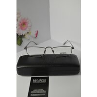 Оправа лектор, металлическая, Megapolis 1308 GUN. Серый металлик.