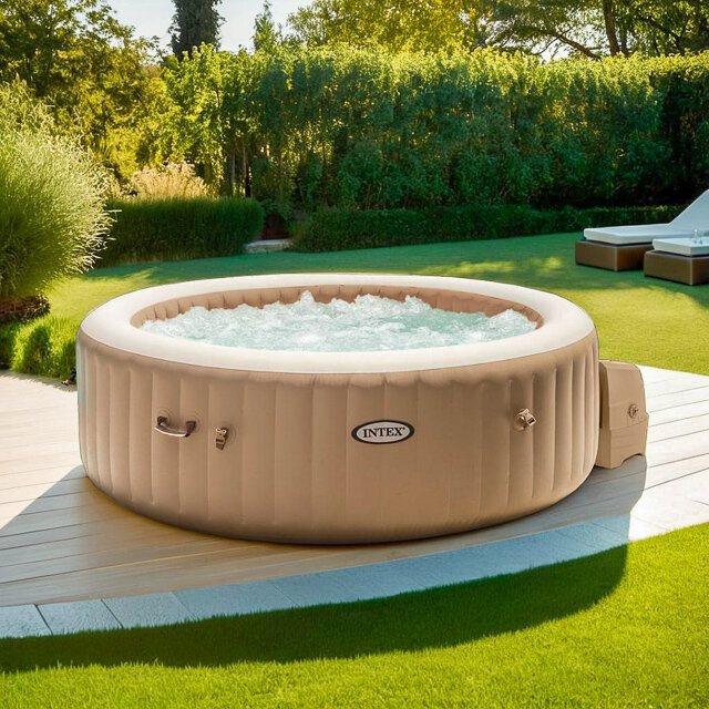Надувной спа бассейн джакузи Intex 28426 PureSpa Bubble 196*71 см аэромассаж INTEX 28426