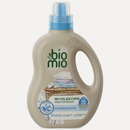 Изображение товара Гель BioMio "Универсальный", гипоаллергенный, для белья, 900 мл