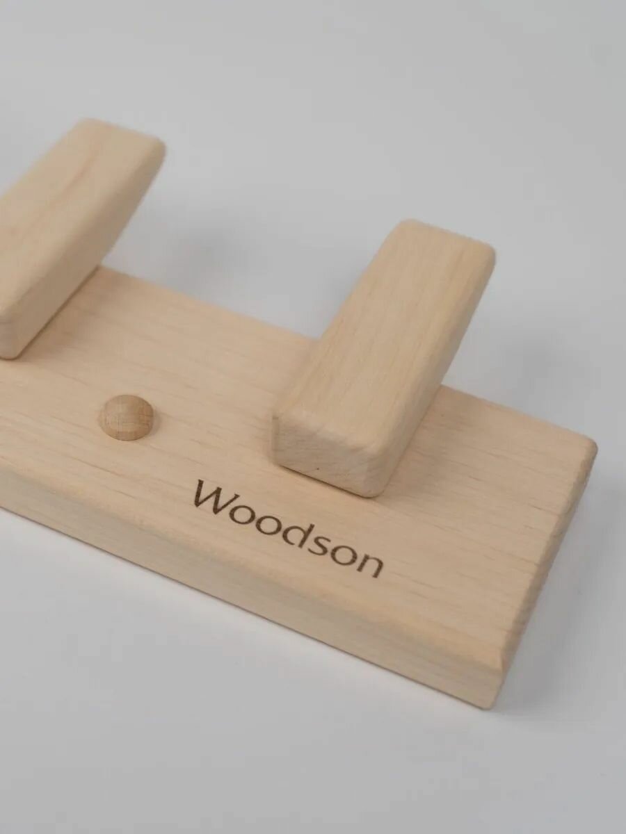 Вешалка Woodson D5, 5 креплений, ольха — фото 1