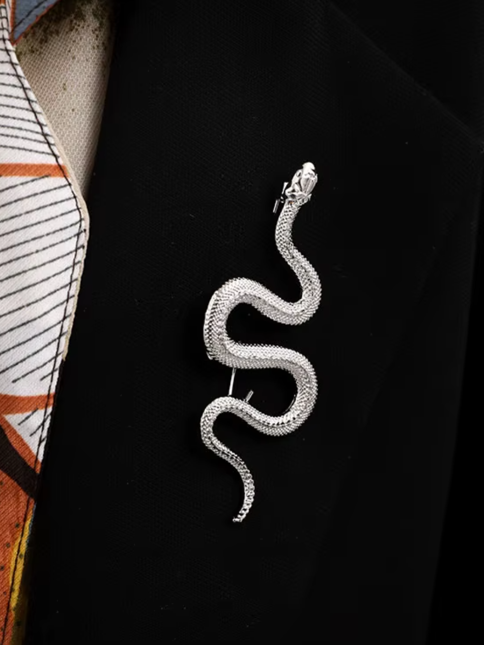 Брошь Bag & You, 1 шт., серебро — фото 1