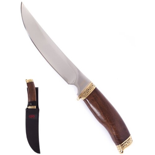 фото Нож туристический pirat "змей", ножны кордура, длина клинка 17,8 см