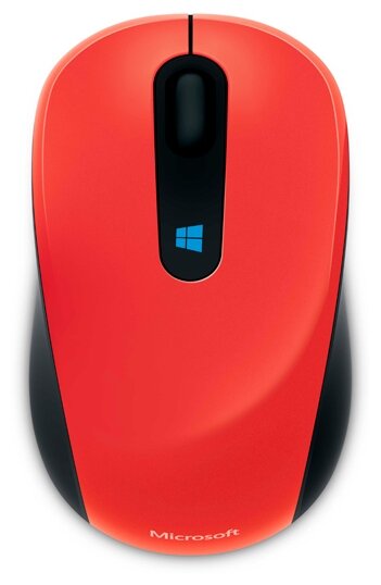 Microsoft Sculpt Mobile Mouse Flame Red Retail