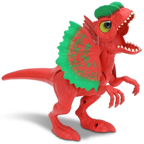 Робот Funville Dino Unleashed дилофозавр, 31126FI, красный робот funville dino unleashed птеродактиль 31134fi оранжевый