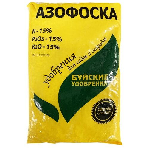 Удобрение Буйские удобрения Азофоска, 0.9 л, 0.9 кг, 1 уп.