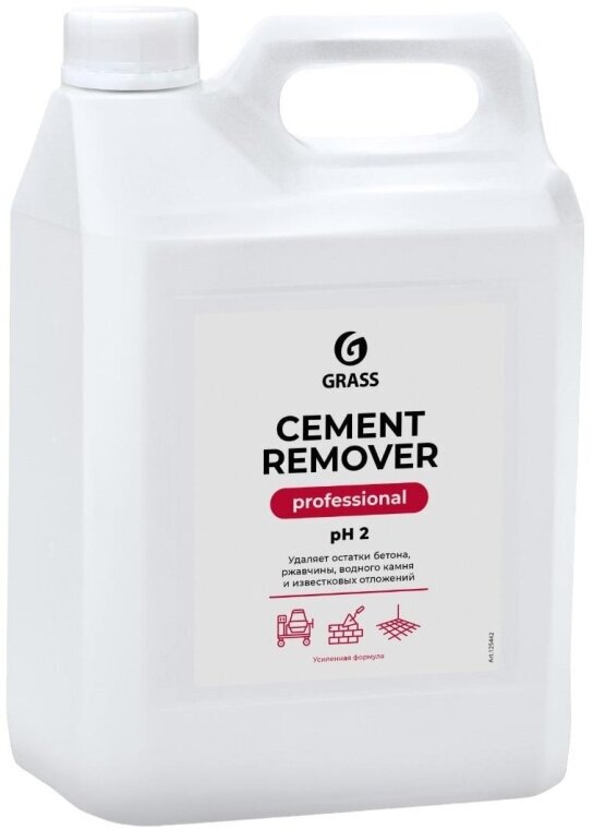 Профхим послестрой кисл д/удал цемента Grass/Cement Remover, 5л