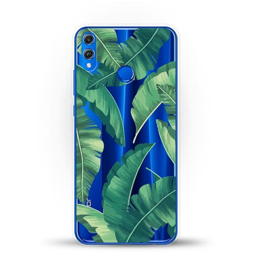 фото Силиконовый чехол пальма на honor 8x andy & paul