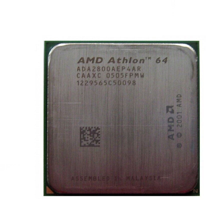 Процессор AMD Athlon 64 Mobile 2800+ Clawhammer S754,  1 x 1600 МГц, OEM